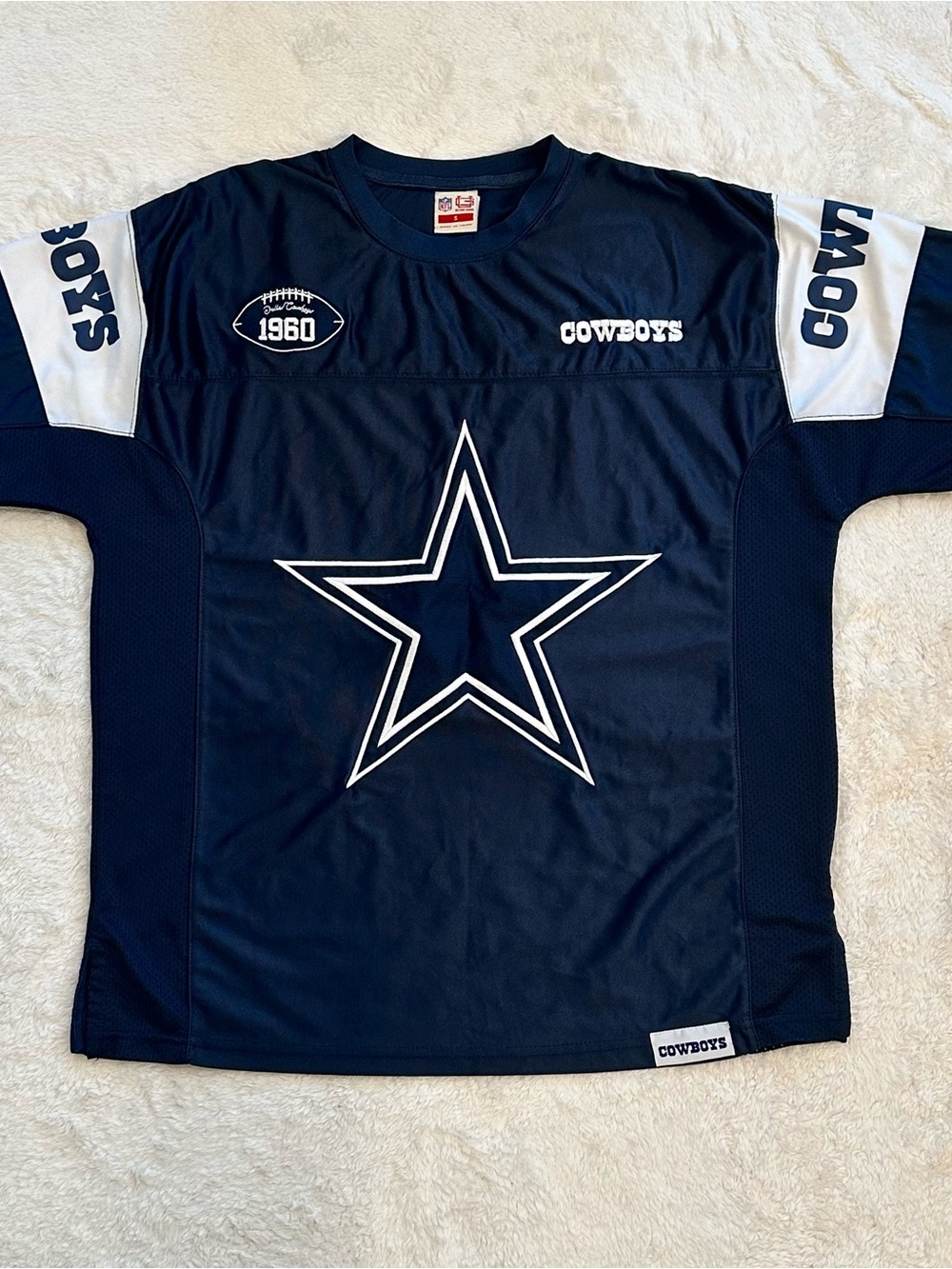 Dallas Cowboys NFL Ultra Game Jersey Shirt - Men’s Small Stitched Star & Patches